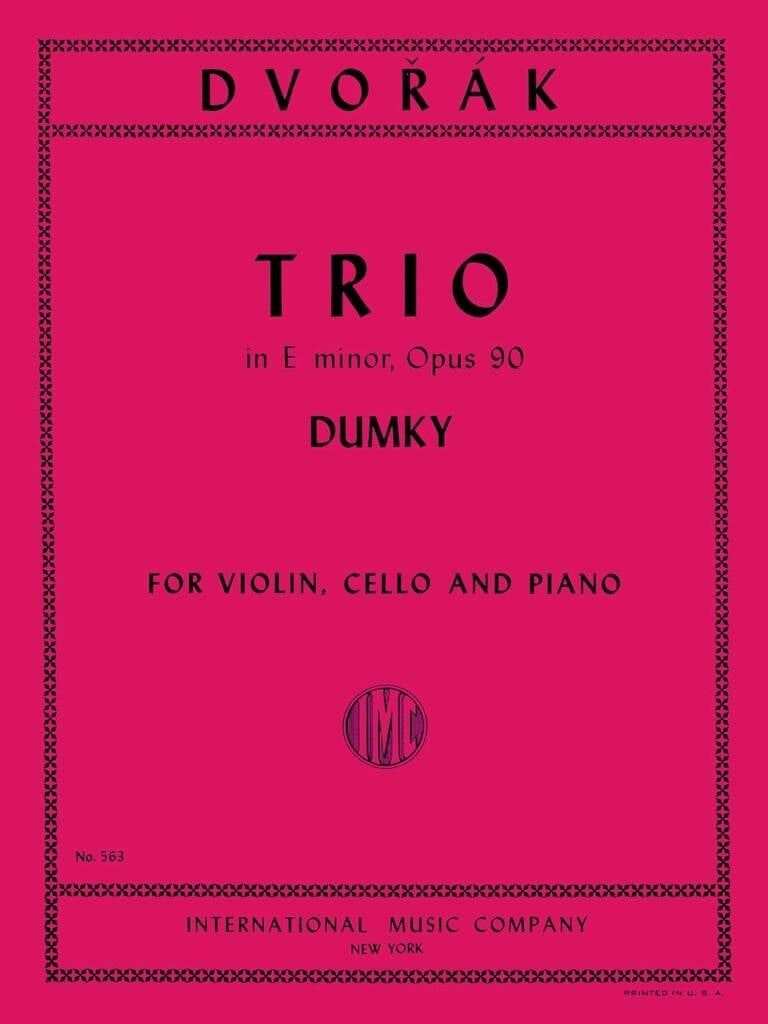 Trio Op. 90 Mi M. (Dumky)